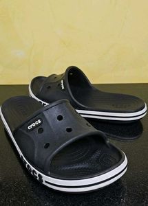 Crocs Black Slides