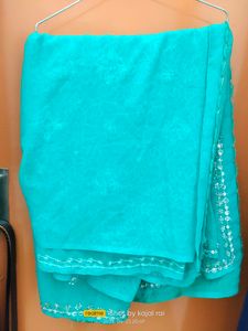 Sea Green Heavy Saree