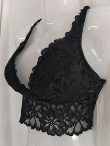 Lace Bralette - Black