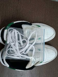 Shoes White Green  Mens Asian Boys Sneaker