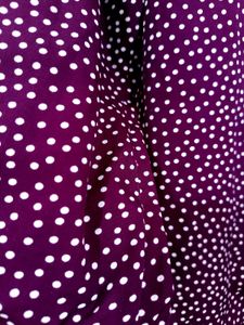 Purple Polka Dot Top