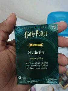 Draco Malfoy Collectible Card