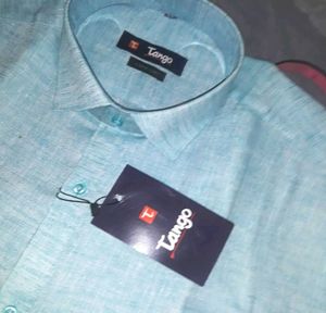 Men's Solid Casual Half Sleeve tango Shirt