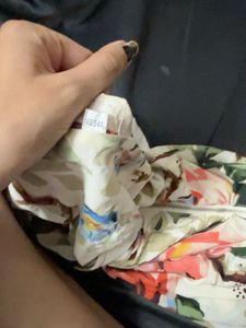 Floral Print Mini Dress