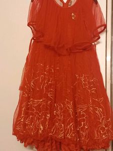 Beautiful Red Ethnic Gown