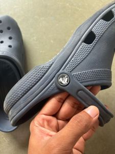 Navy Blue Crocs Clogs