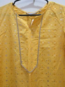 size s avaasa new Yellow Printed Kurta