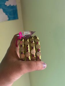 Silk thread Bangles+ Gift