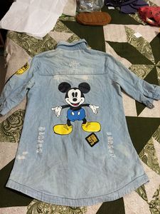 Mickey Mouse Denim Dress