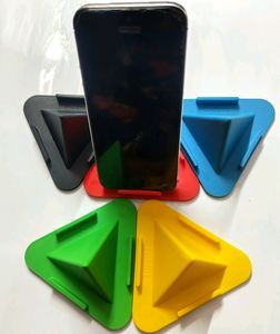 Pyramid Mobile Holder Stand Multicolor(Pack Of 10)