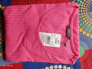 Vibrant Pink Ribbed Bodycon Dress
