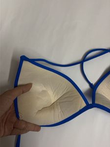 Vibrant Blue Bikini Top