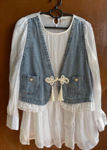 Denim work with Unique Clasp