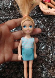combo Vintage Doll with Pink Dress