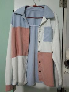 Pastel coloured jacket shirt 🤍