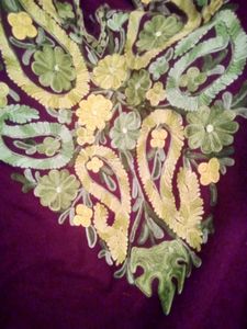 Embroidered Purple Kurta