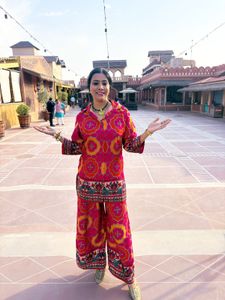 Vibrant Printed Kurta Set with Pants