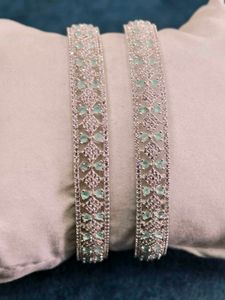 pure silver bangles