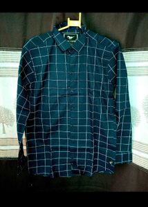 Men's Checked Casual Shirt L size