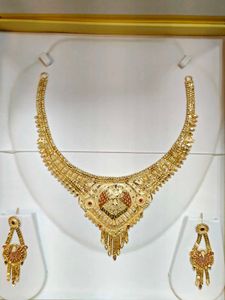 One Gram Gold Traditional Bridal Necklace set 1