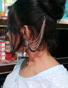 Jhumka & Maangtika Set