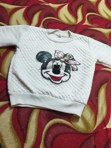 Minnie Mouse Quilted Sweatshirt