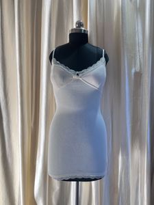 Women's White Lace Trim Camisole