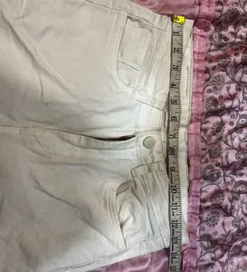 Boot Cut White Denim