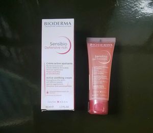 Bioderma Sensibio moisturizer &amp; cleanser