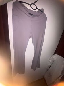 Ribbed Flare Pants