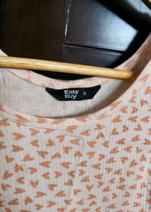 Cute Heart Print Tank Top