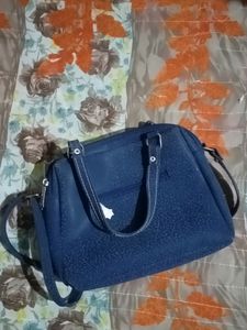 Heavy Storage Blue Hand Bag