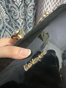 Elegant Black  Clutch