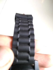 Black Spinner Dial Stylish Mens Watch