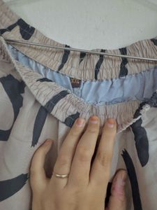 Stylish Abstract Print Shirt and Pants Set