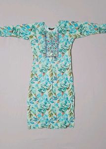Leaf Print Suit Set