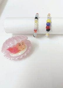 Taehyung's Beads Bracelet &amp; Ring Combo