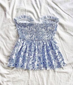 Ditsy Floral Tube Top