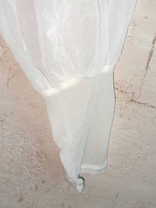 Elegant White Lace &amp; Embellished Top