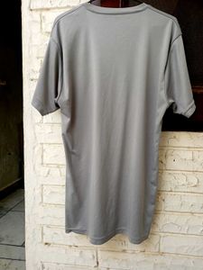 Men's Grey Graphic T-Shirt