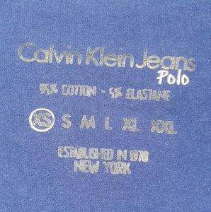 💙 Calvin Klein Jeans Royal Blue Polo — Women's