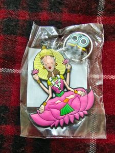 Brand New CHUMBAK keychain Of Laxmi & Owl