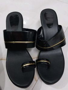 black wedges...