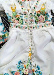 Floral Print Mini Dress (Brand New)