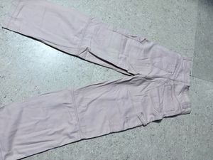 Light Pink Cargo Pants