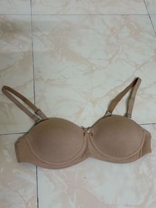 Nude Strapless Bra