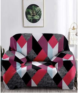 Abstract Geometric Sofa Cover