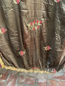 Embroidered Silk Saree