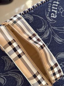 Classic Plaid Cosmetic Pouch