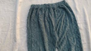 Cozy fur Cable Knit Pajama Set